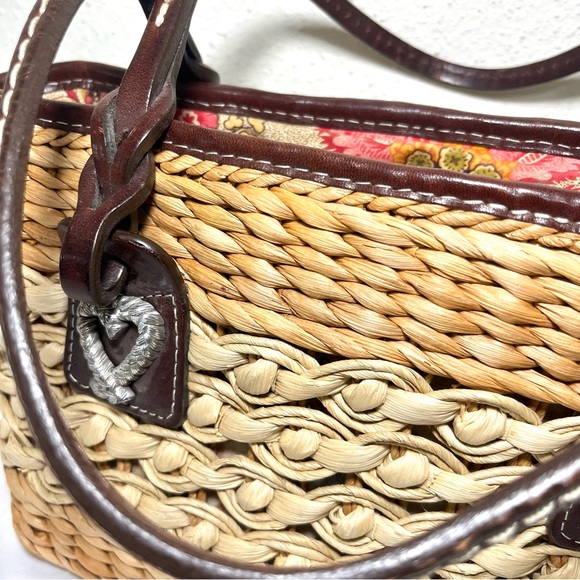 Brighton straw Shelie tote - Picture 3 of 4